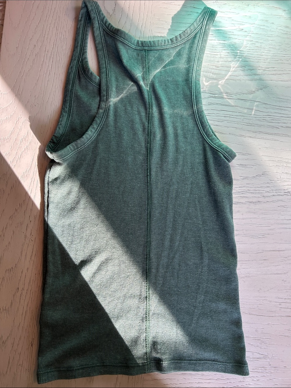 aerie Ribbed Racerback Tank Top - Picture 5 of 5